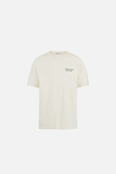 California Cotton Tee - Track Club Vintage White