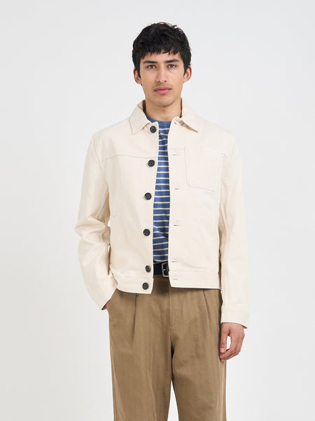 Buffalo Jacket Marin Ecru