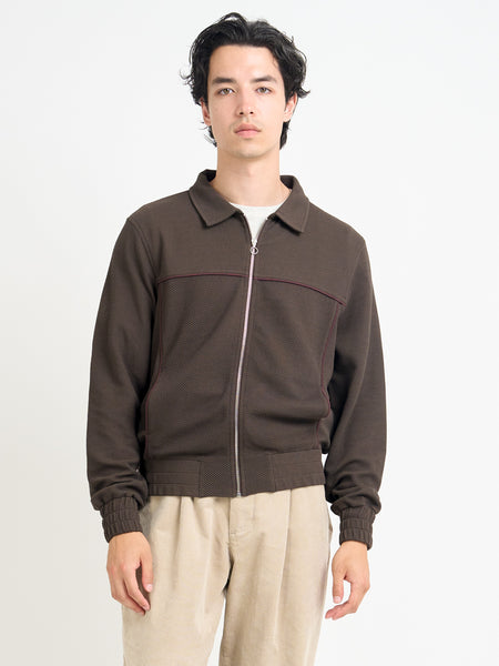 zylars Jersey Jacket Amery Brown